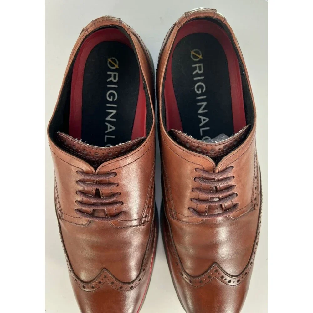 Cole Haan Original Grand Men's Wingtip Oxfords Dress Shoes Size 11.5 M C34058